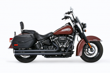 FULL EXHAUST SYSTEM INDEPENDENCE LG " 2-1-2  FOR SOFTAIL EU APPROVED